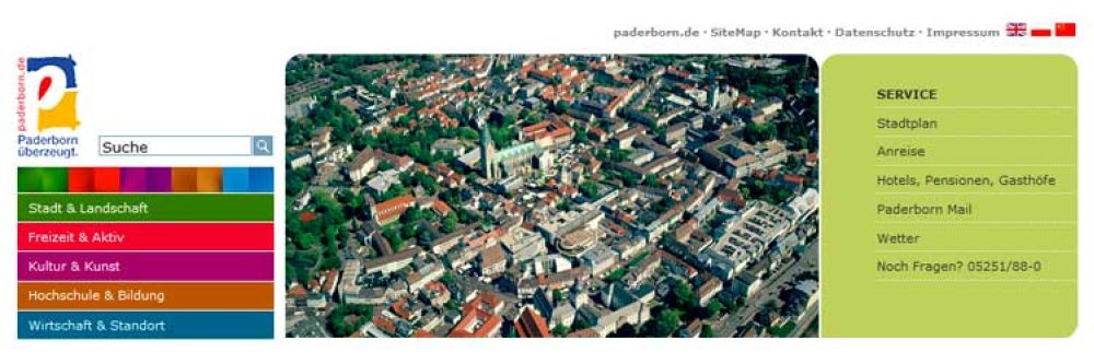 Paderborn überzeugt? Online weniger...